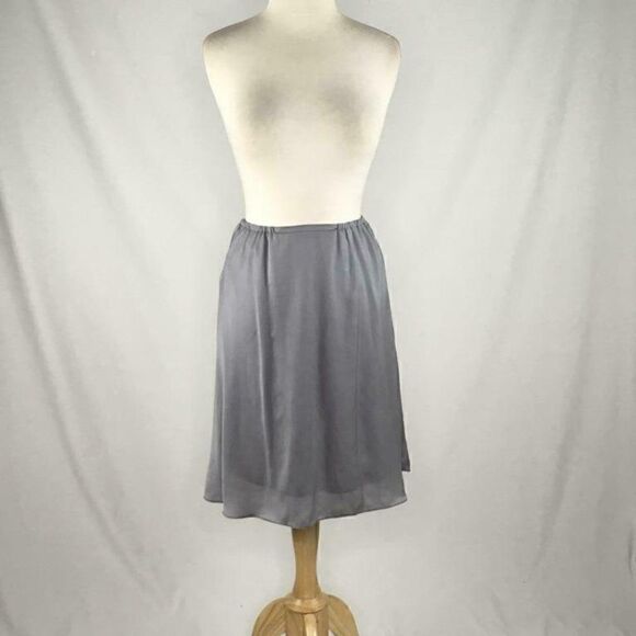 Lauren Vidal US Size S/M Gray Skirt A-Line Layers - Picture 2 of 5